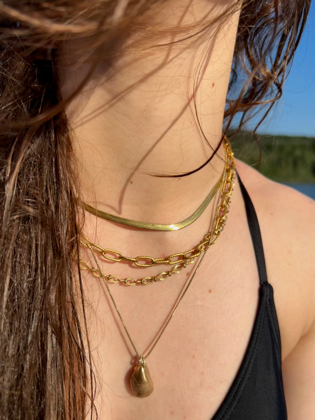 Slangekæde Halskæde