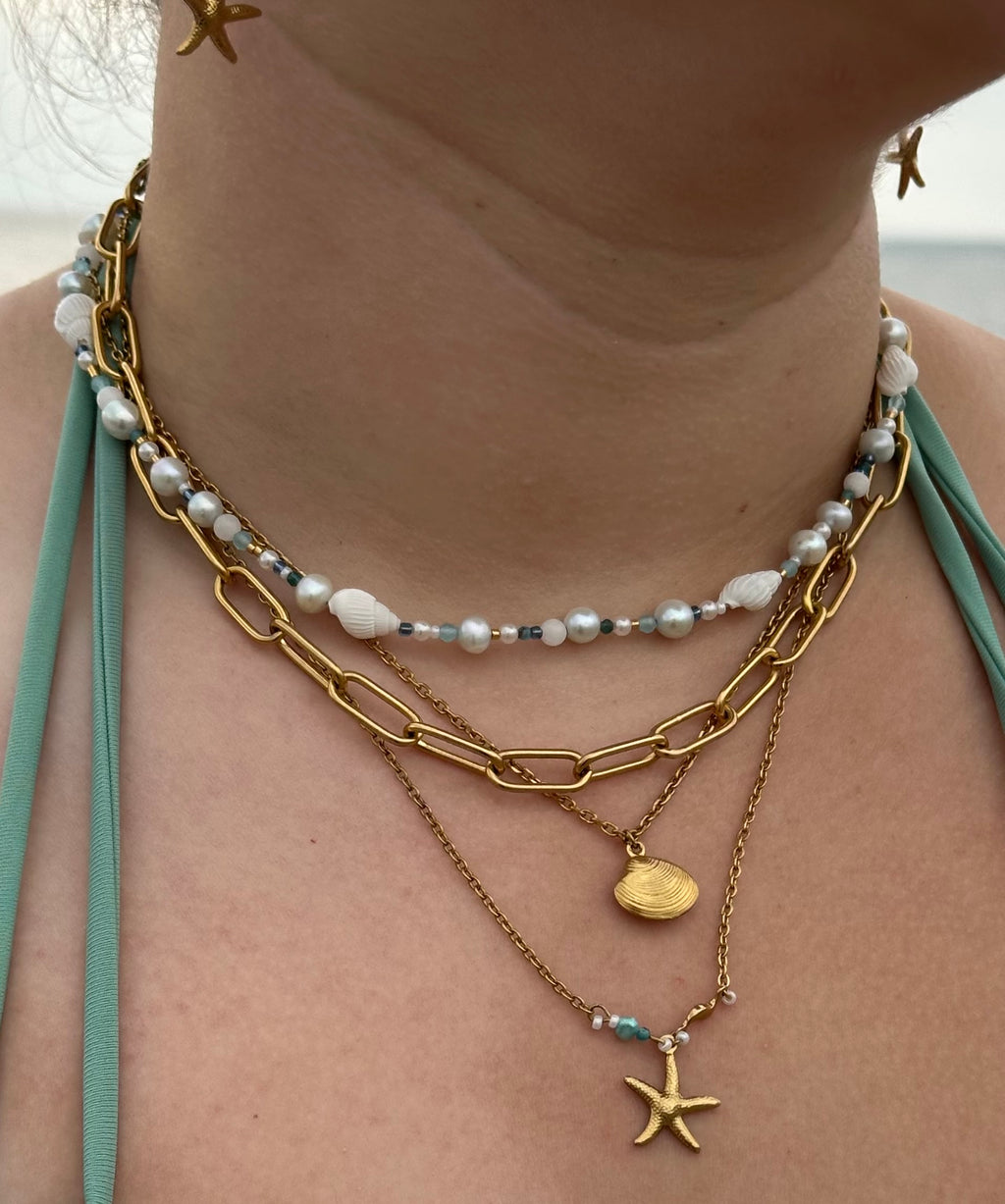 Calista Ferskvandsperlehalskæde